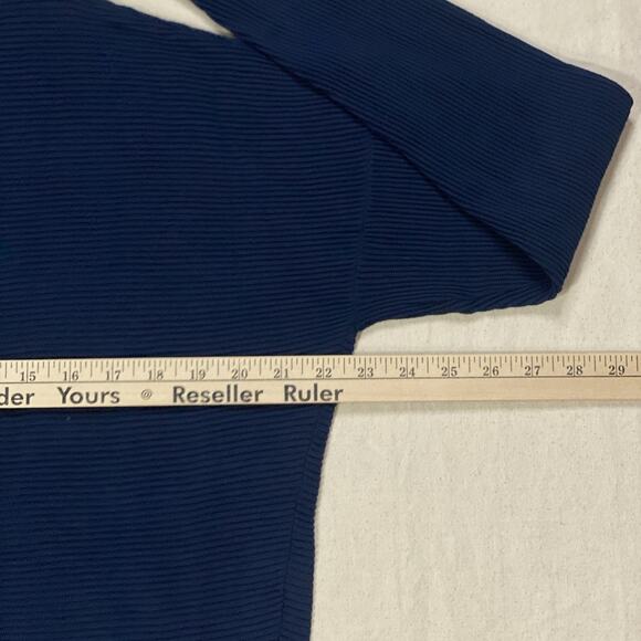 Jack Wills Women’s Blue Turtleneck Sweater Sz 8 Long Sleeve - Picture 6 of 13